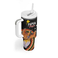 Papua New Guinea Tok Pisin Wik Tumbler With Handle Land Of The Unexpected LT05 - Polynesian Pride