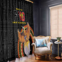 Papua New Guinea Tok Pisin Wik Window Curtain Land Of The Unexpected LT05 - Polynesian Pride