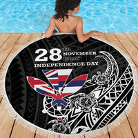 Hawaii November 28th Is My Independence Day Beach Blanket LT05 - Polynesian Pride