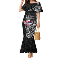 Hawaii November 28th Is My Independence Day Family Matching Mermaid Dress and Hawaiian Shirt