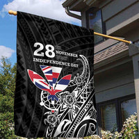 Hawaii November 28th Is My Independence Day Garden Flag LT05 - Polynesian Pride