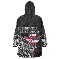 Hawaii November 28th Is My Independence Day Wearable Blanket Hoodie LT05 - Polynesian Pride