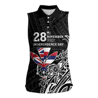 Hawaii November 28th Is My Independence Day Women Sleeveless Polo Shirt