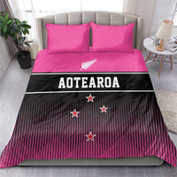 New Zealand Women Cricket Bedding Set Pink Simple Style LT05 - Polynesian Pride