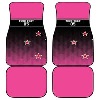 New Zealand Women Cricket Car Mats Pink Simple Style LT05 - Polynesian Pride