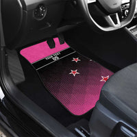 New Zealand Women Cricket Car Mats Pink Simple Style LT05 - Polynesian Pride