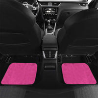 New Zealand Women Cricket Car Mats Pink Simple Style LT05 Set 2pcs - Back Pink - Polynesian Pride