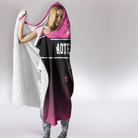 New Zealand Women Cricket Hooded Blanket Pink Simple Style LT05 - Polynesian Pride