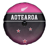 New Zealand Women Cricket Spare Tire Cover Pink Simple Style LT05 - Polynesian Pride
