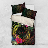 Vanuatu Bedding Set Be Strong Pray For Port Vila