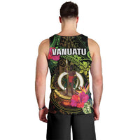 Vanuatu Men Tank Top Be Strong Pray For Port Vila LT05 - Polynesian Pride
