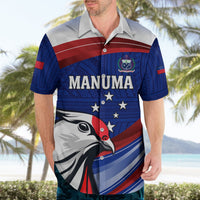 Custom Samoa Rugby Hawaiian Shirt Manuma Ptilinopus Perousii LT05 - Polynesian Pride