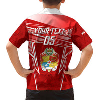 Custom Tonga Rugby Hawaiian Shirt Kupesi Ngatu Pattern LT05 - Polynesian Pride
