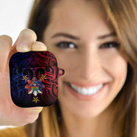 Haiti Philippines AirPods Case Haitian Coat Of Arms With Filipino Sun