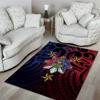 Haiti Philippines Area Rug Haitian Coat Of Arms With Filipino Sun LT05 - Polynesian Pride