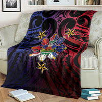 Haiti Philippines Blanket Haitian Coat Of Arms With Filipino Sun LT05 - Polynesian Pride