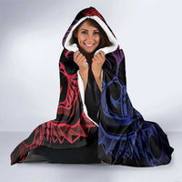 Haiti Philippines Hooded Blanket Haitian Coat Of Arms With Filipino Sun LT05 - Polynesian Pride