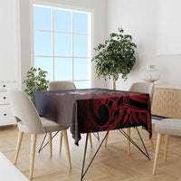 Haiti Philippines Tablecloth Haitian Coat Of Arms With Filipino Sun LT05 - Polynesian Pride