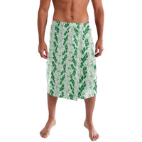 Hawaii Ti Leaf Maile Tuberose Lei Lavalava With Hanalei Leaf Green LT05 Green - Polynesian Pride