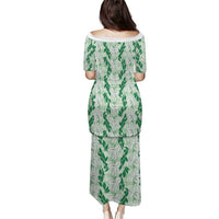 Hawaii Ti Leaf Maile Tuberose Lei Puletasi With Hanalei Leaf Green LT05 - Polynesian Pride