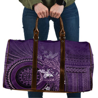 Samoa Tatau Marlin Travel Bag With Siapo Motifs Violet LT05 Violet - Polynesian Pride