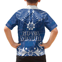 Wikin te Taetae ni Kiribati Family Matching Puletasi and Hawaiian Shirt Pacific Tapa Pattern LT05 - Polynesian Pride