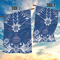 Wikin te Taetae ni Kiribati Garden Flag Pacific Tapa Pattern LT05 - Polynesian Pride