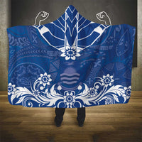 Wikin te Taetae ni Kiribati Hooded Blanket Pacific Tapa Pattern LT05 - Polynesian Pride