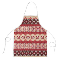 Tonga Language Week Apron Lea Faka-Tonga Everyday LT05 Beige - Polynesian Pride