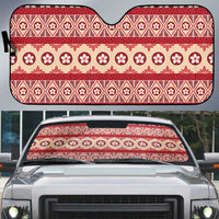 Tonga Language Week Auto Sun Shade Lea Faka-Tonga Everyday - Polynesian Pride