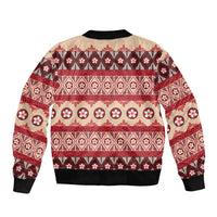 Tonga Language Week Bomber Jacket Lea Faka-Tonga Everyday LT05 - Polynesian Pride