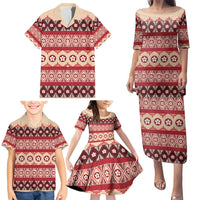 Tonga Language Week Family Matching Puletasi and Hawaiian Shirt Lea Faka-Tonga Everyday LT05 - Polynesian Pride