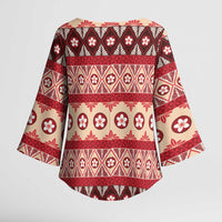 Tonga Language Week Kimono Sleeve Blouse Lea Faka-Tonga Everyday LT05 - Polynesian Pride