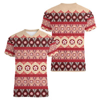 Tonga Language Week Women V-Neck T-Shirt Lea Faka-Tonga Everyday - Polynesian Pride