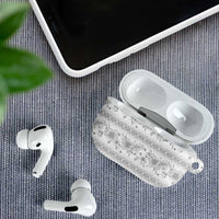 Samoa White Sunday AirPods Case Samoan Tapa White Hibiscus LT05 - Polynesian Pride