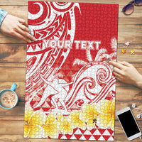 Personalised Tahiti Surfing Puzzle Polynesian Style