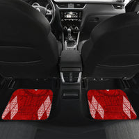 Tonga Rugby Car Mats 2023 Pacific Championships Kupesi Ngatu Mate Maa LT05 - Polynesian Pride