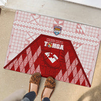 Tonga Rugby Rubber Doormat 2023 Pacific Championships Kupesi Ngatu Mate Maa LT05 - Polynesian Pride