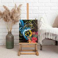 Vanuatu Fishing Canvas Wall Art It's Time To Fish LT05 - Polynesian Pride