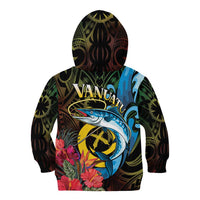 Vanuatu Fishing Kid Hoodie It's Time To Fish