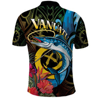 Vanuatu Fishing Polo Shirt It's Time To Fish LT05 - Polynesian Pride