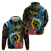 Vanuatu Fishing Zip Hoodie It's Time To Fish