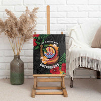 French Polynesia Outrigger Canoe Race Canvas Wall Art Tropical Vibe LT05 - Polynesian Pride