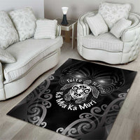 Aotearoa Toitu Te Tiriti Area Rug Ka Mua Ka Muri LT05 - Polynesian Pride