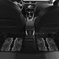 Aotearoa Toitu Te Tiriti Car Mats Ka Mua Ka Muri LT05 Set 2pcs - Back Black - Polynesian Pride