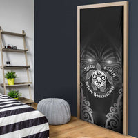 Aotearoa Toitu Te Tiriti Door Cover Ka Mua Ka Muri LT05 - Polynesian Pride