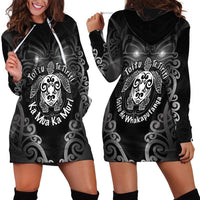 Aotearoa Toitu Te Tiriti Hoodie Dress Ka Mua Ka Muri LT05 - Polynesian Pride