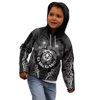 Aotearoa Toitu Te Tiriti Kid Hoodie Ka Mua Ka Muri LT05 - Polynesian Pride