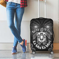 Aotearoa Toitu Te Tiriti Luggage Cover Ka Mua Ka Muri LT05 - Polynesian Pride