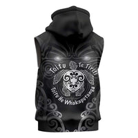 Aotearoa Toitu Te Tiriti Sleeveless Hoodie Ka Mua Ka Muri LT05 - Polynesian Pride